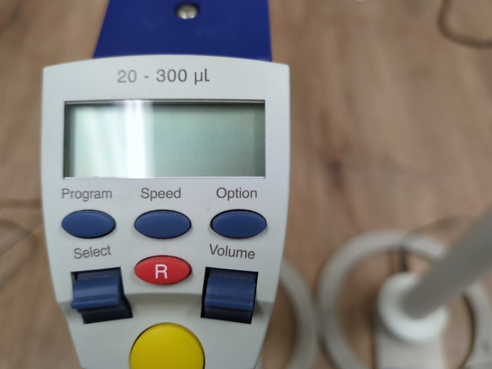 2 Eppendorf Research Pro (8) Multichannel Digital Electric Pipettes with Stands