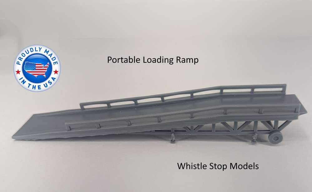 N Scale Portable Truck Loading Ramp