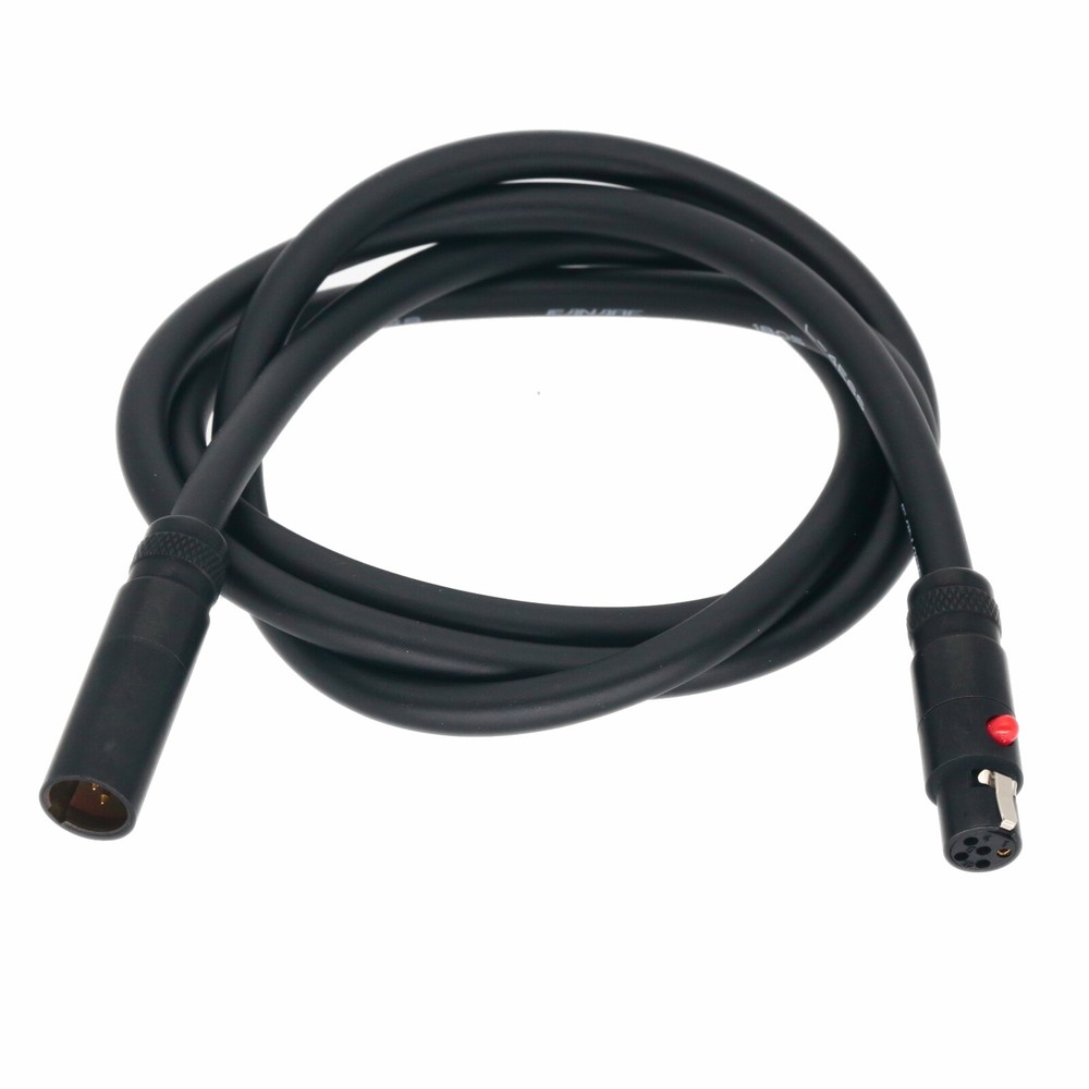 Mini-XLR 5pin TA5F/TA5M Extension cable L-4E6S for Audio Balanced Microphone MIC