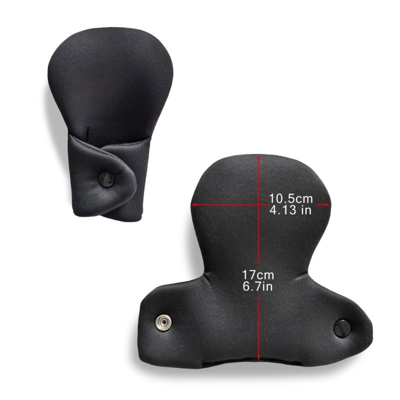 Infant Car Seat Protector Soft Shoulder Strap Pad Crotch Cushion for Strollers