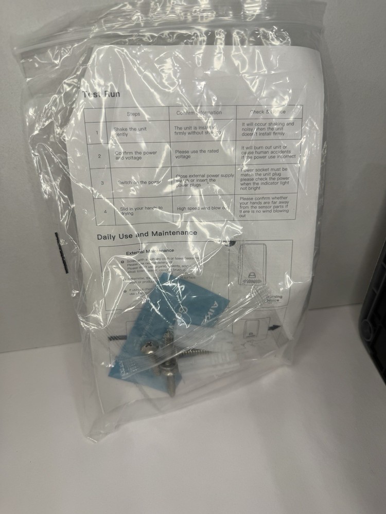 Aike Hand Dryer AK2803D New Tested Working