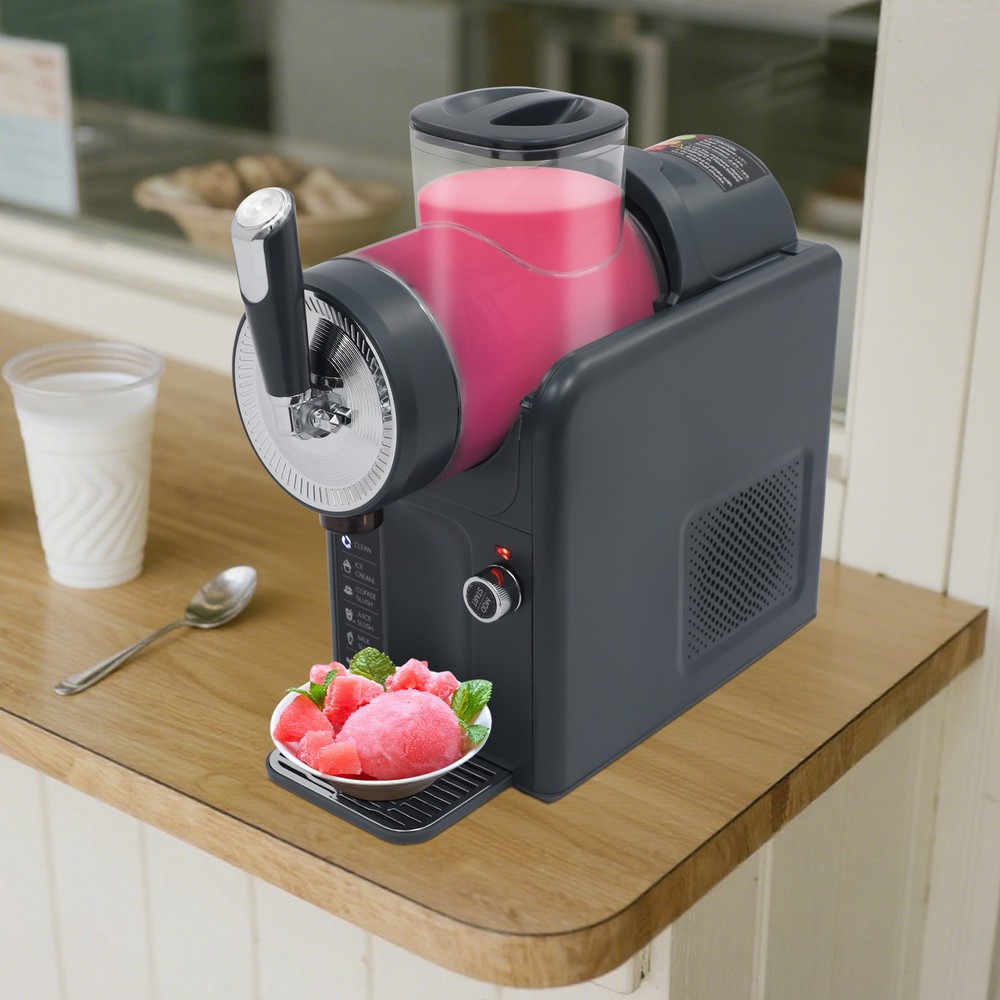 Frozen Drink Machine,shaved Ince Machine With Self-cleaning Function Grey US！