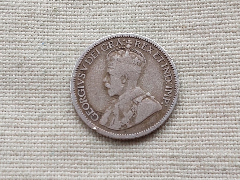 Canada 1919 silver 10 cents