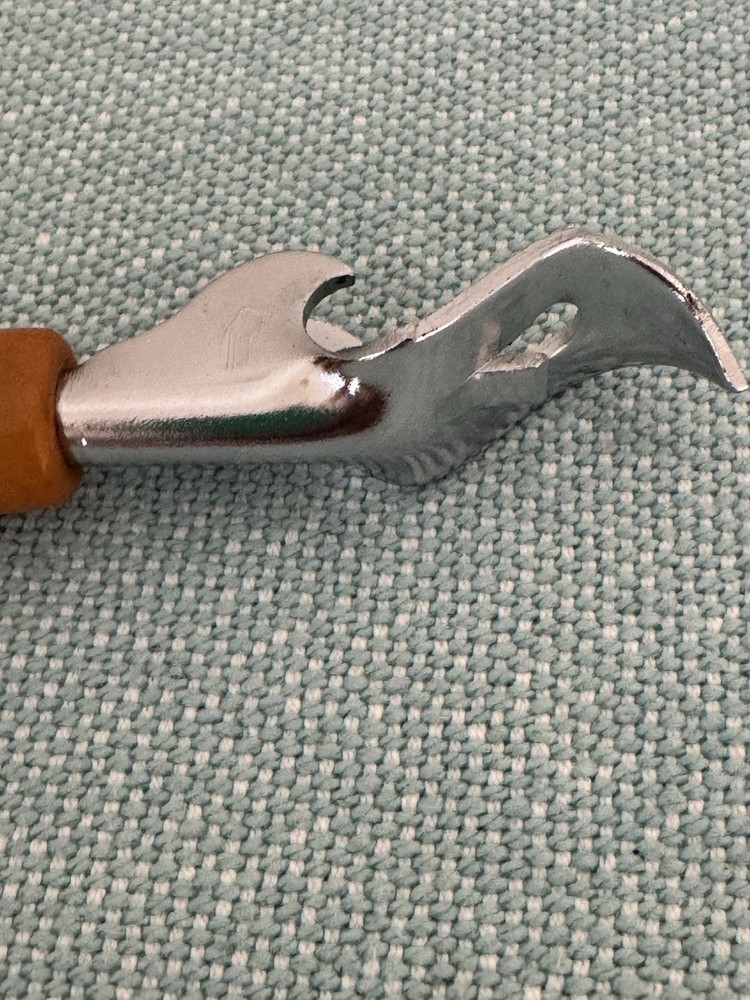 Vintage 1950s Bottle Opener with Bakelite Handle MCM Barware