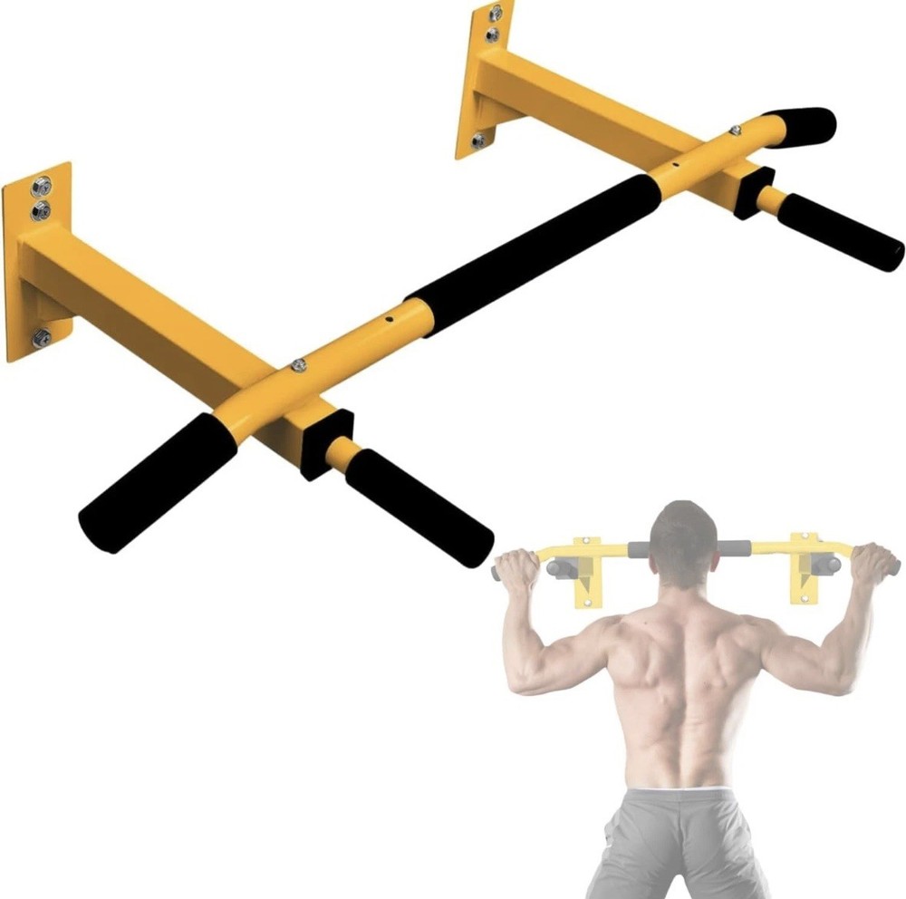 Pull up Bar Wall Mounted - Multifunctional Wall Mounted Pull up Bar for Home Gym