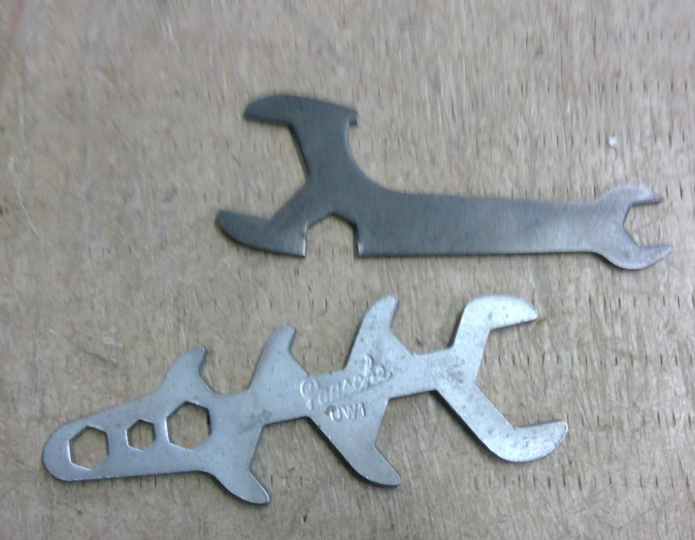 Paasche Two  Vintage Multi wrenches Old Tool