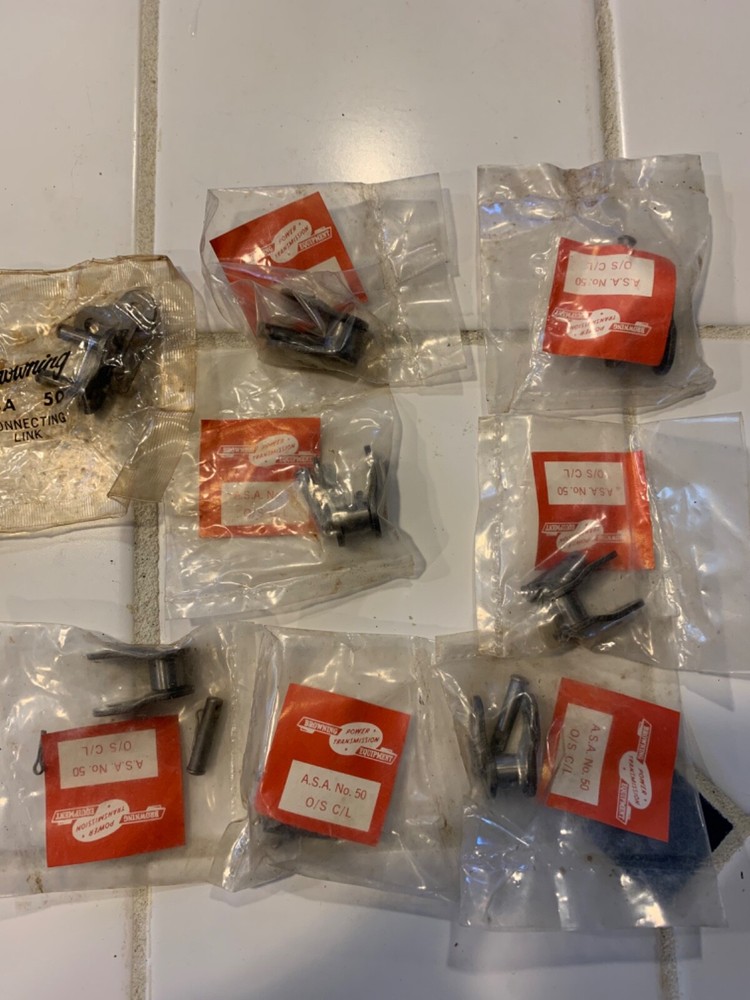 7 Browning # 50  offset link.