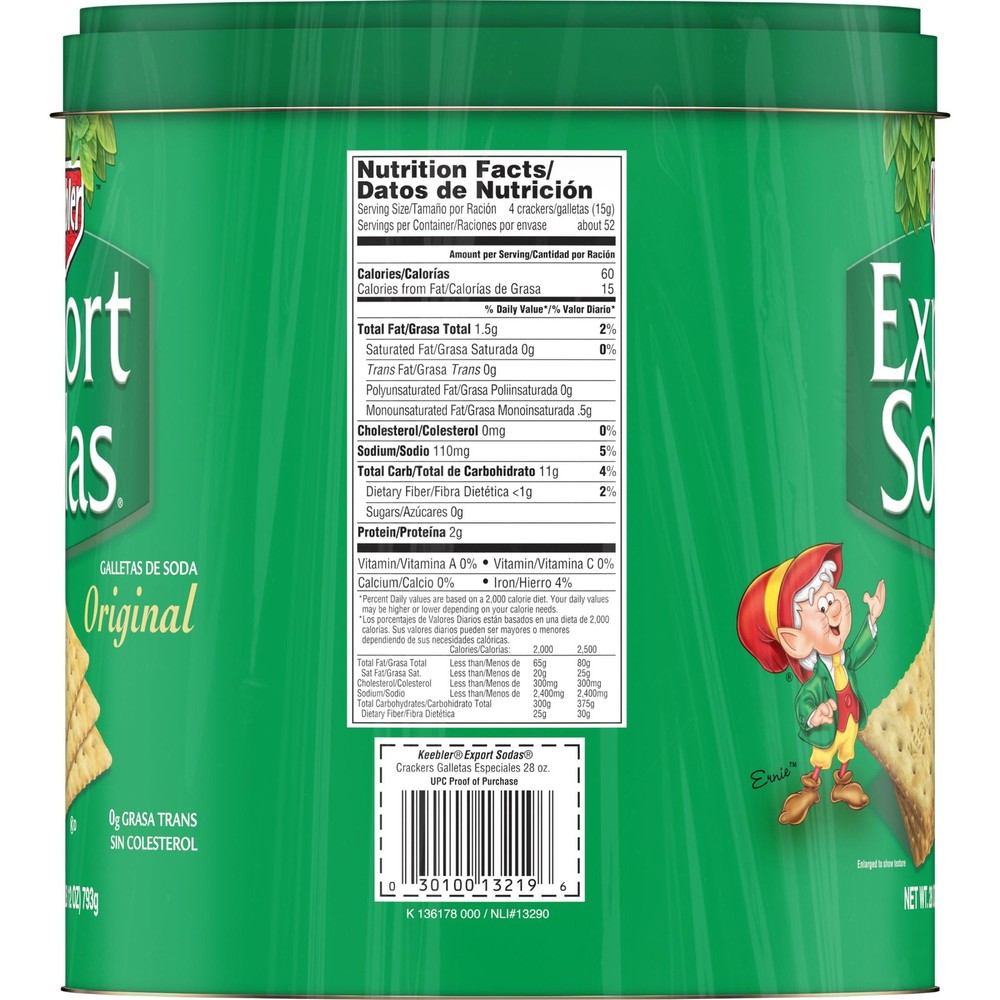 Original Soda Crackers, Soup Crackers, 28 oz