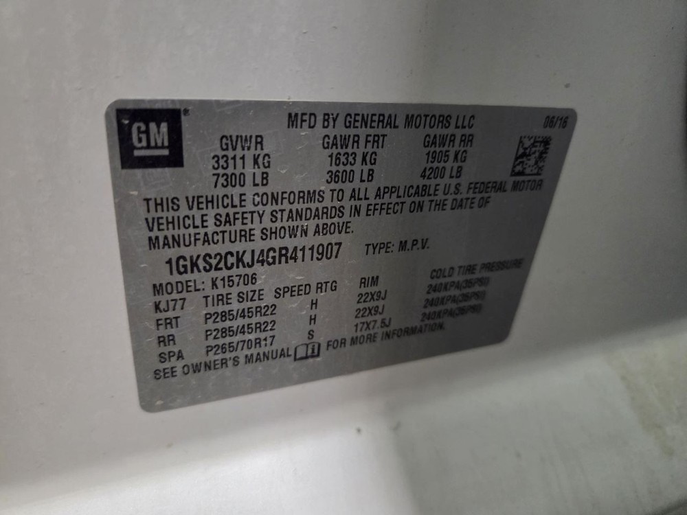 YUKON 2016 Jack 1550862