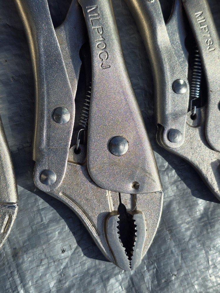 MAC Tools 9 pcs Vise Grip & C-Clamp Locking Pliers