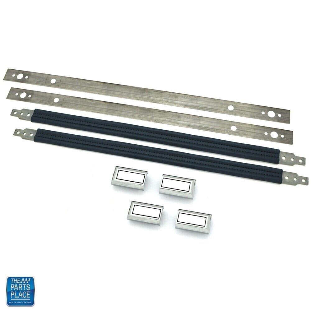 1978-1988 GM G-Body Door Panel Interior Pull Straps Kit Navy Blue 19"