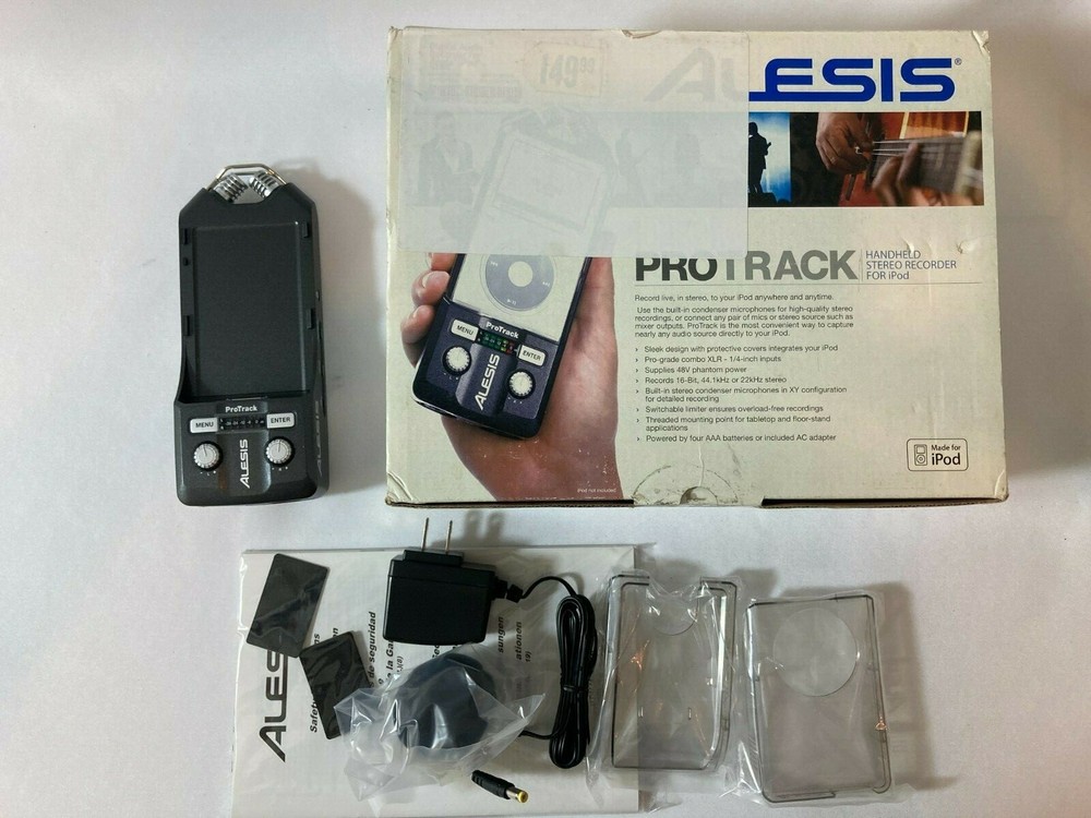 Alesis ProTrack Handheld Stereo Recorder for iPod Open Box