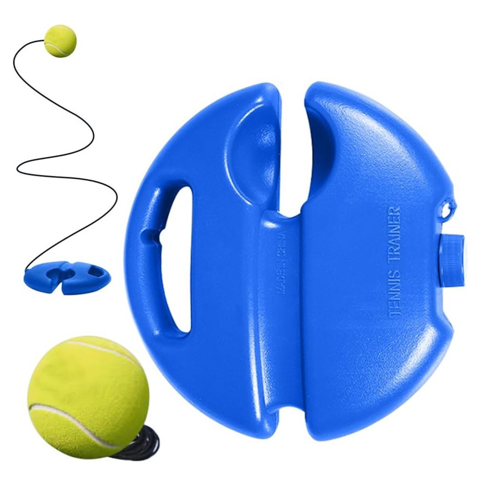 Tennis Training Baseboard Rebounder Weighted Base Portable Solo Practice Kit