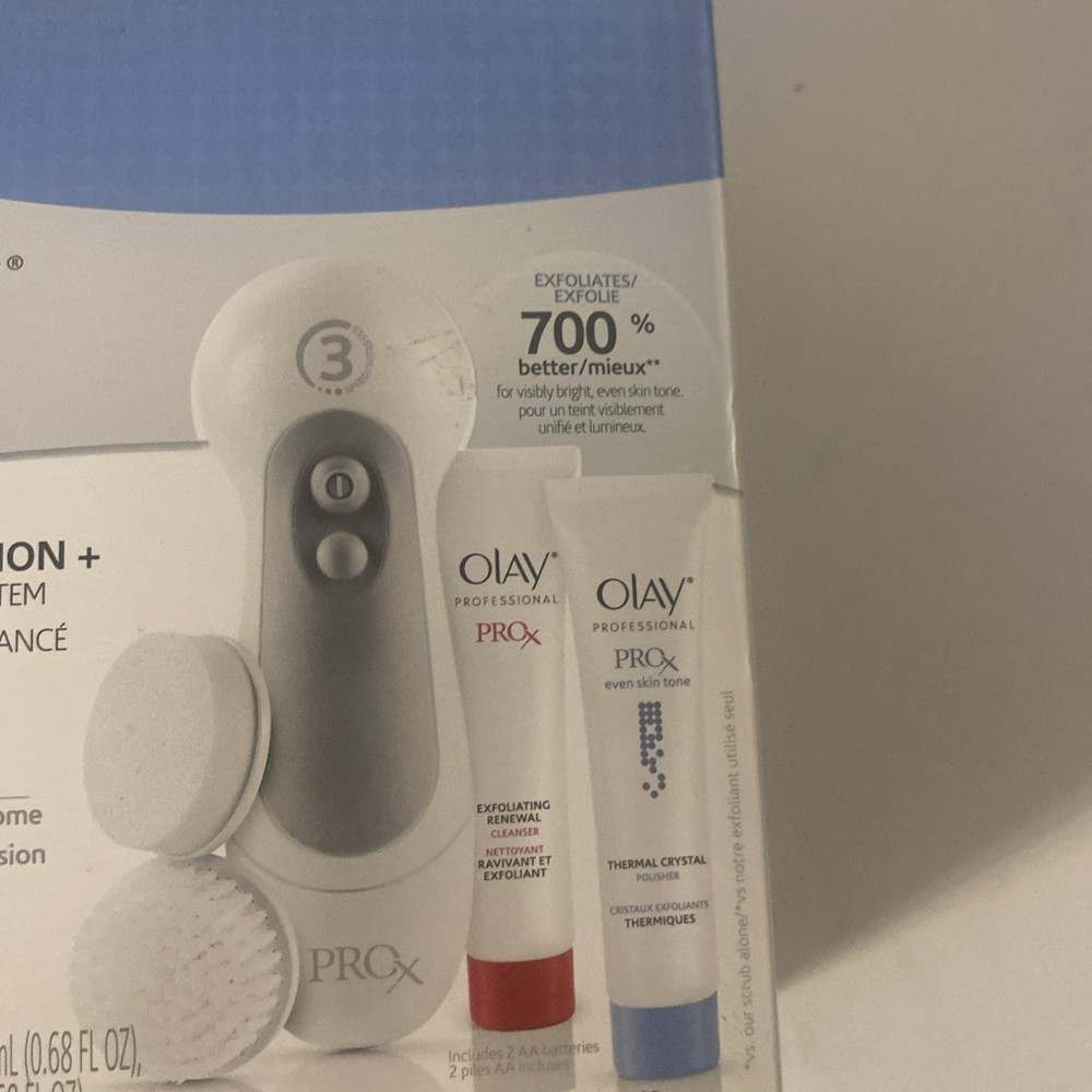 Olay PROx Microdermabrasion + Advanced 3-Speed Cleansing System NEW