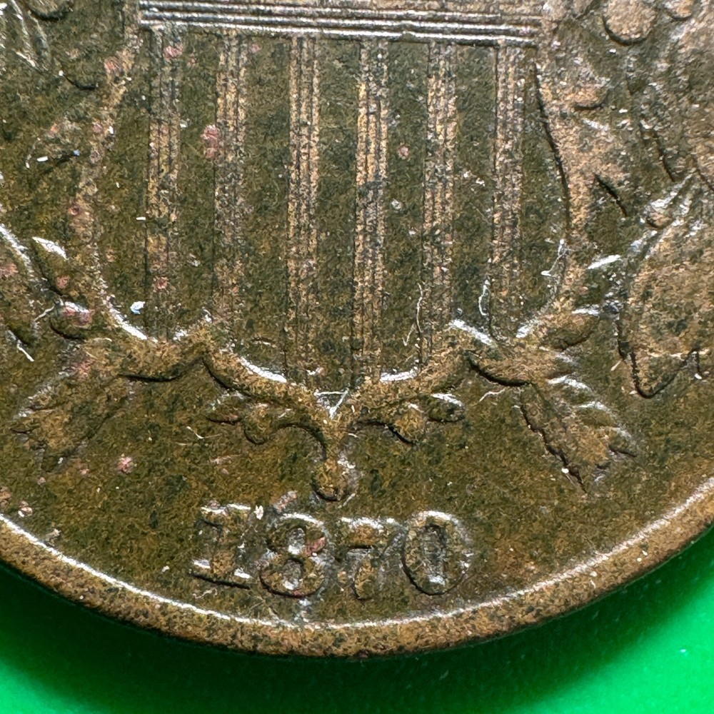 1870 2 Cent Piece 2C701