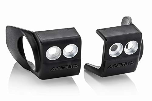 Acerbis 2709720001 Fork Shoe Protectors Black