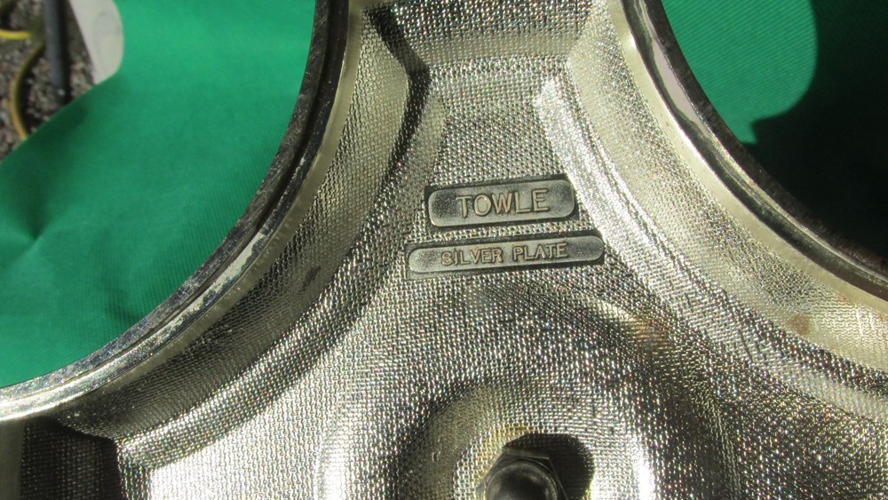 Towle silverplate Candlestick Holder A Pair