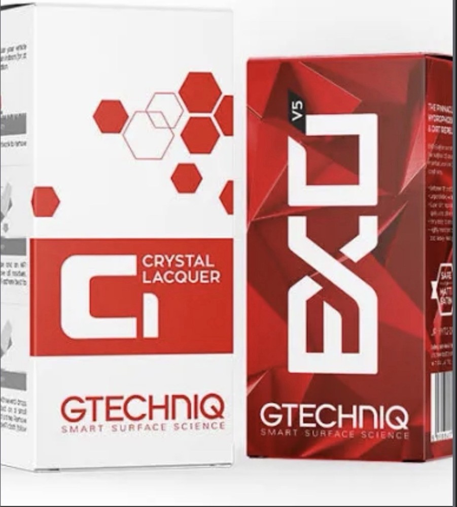 Gtechniq EXO V5 50ml , C1 30 ML , & 250ML Panel Prep GREAT STACK PRO FINISH