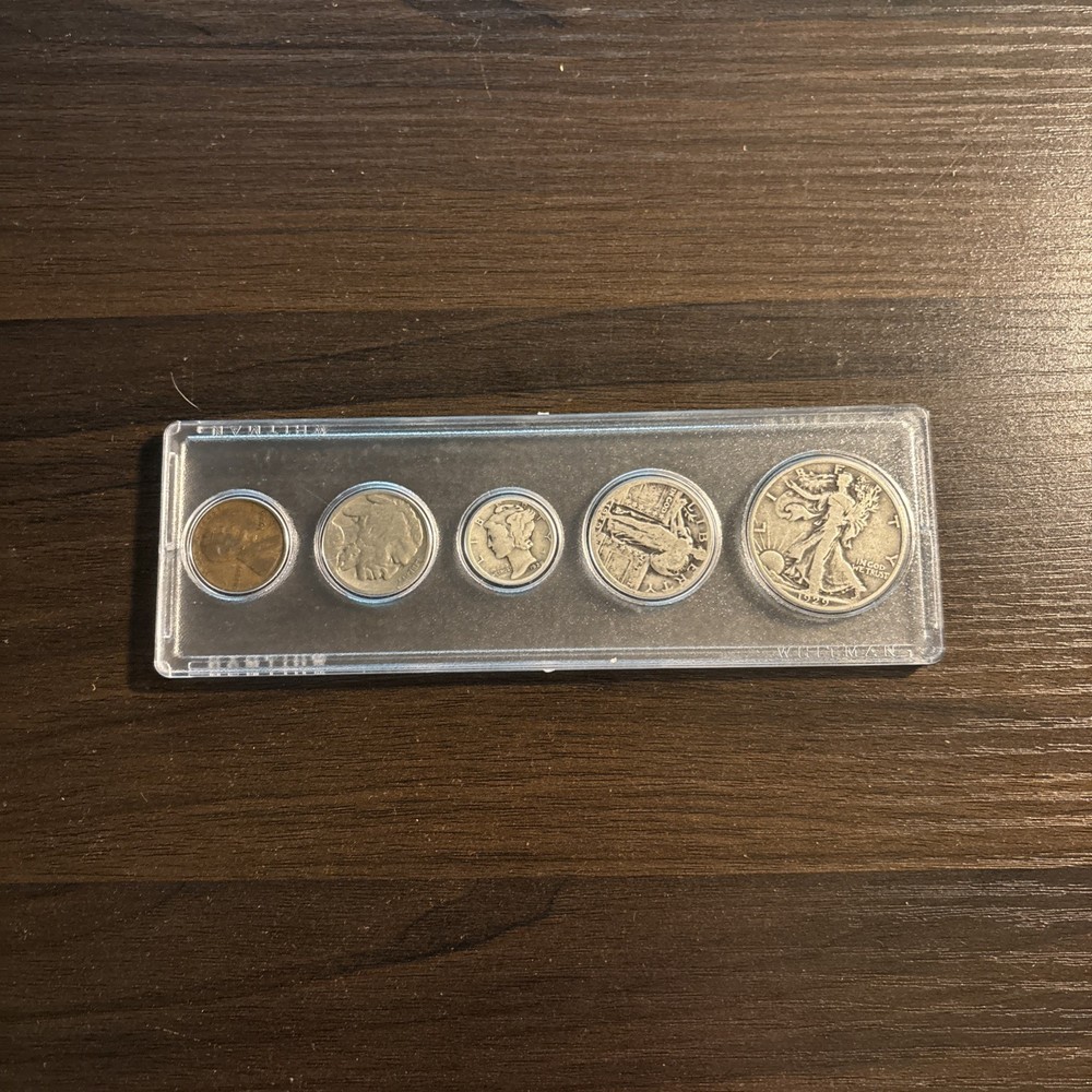 1929 5 COIN MINT SET