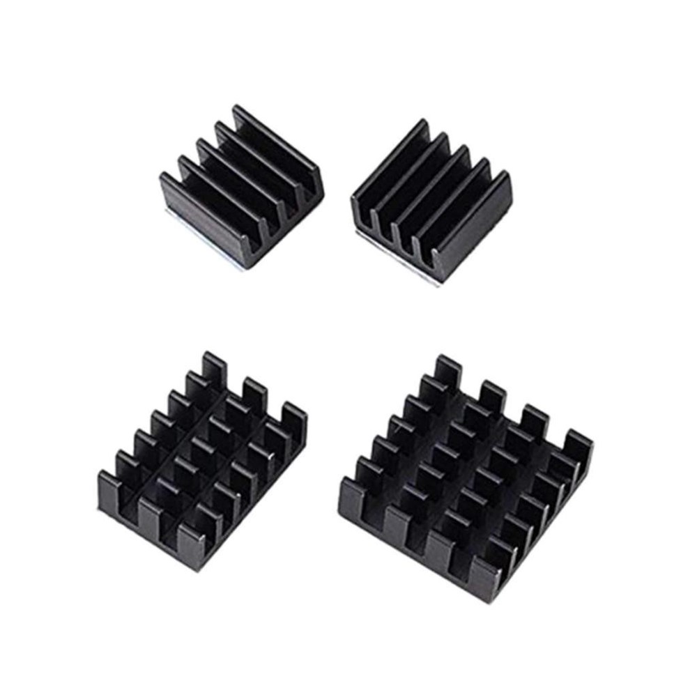 4Pcs Aluminum Heatsink Cooler Circuit Board Cooling For