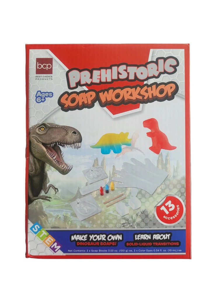Prehistoric Soap Workshop 13 Accessories Make Your Own Dino Soap