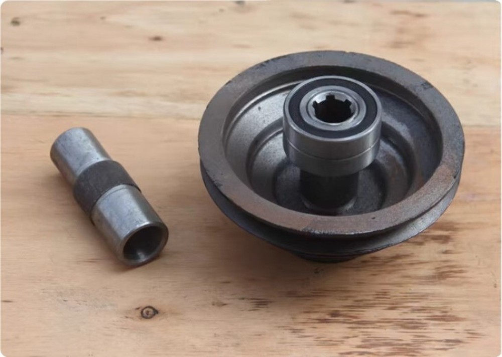 16MM Bench Drill Press Spindle Pulley Assembly 28 Inner Hole Four-layer Groove