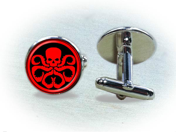 Hydra Cufflinks or Tie Clip - Pick One