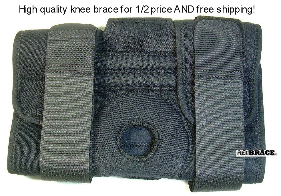 Knee Brace Support Stabilizer Patella Adjustable By Flexibrace®