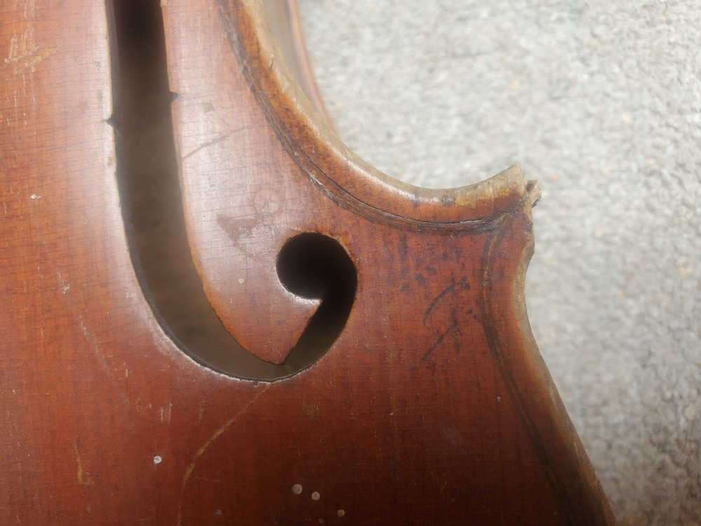Nice old Viola, 65cm, needs service