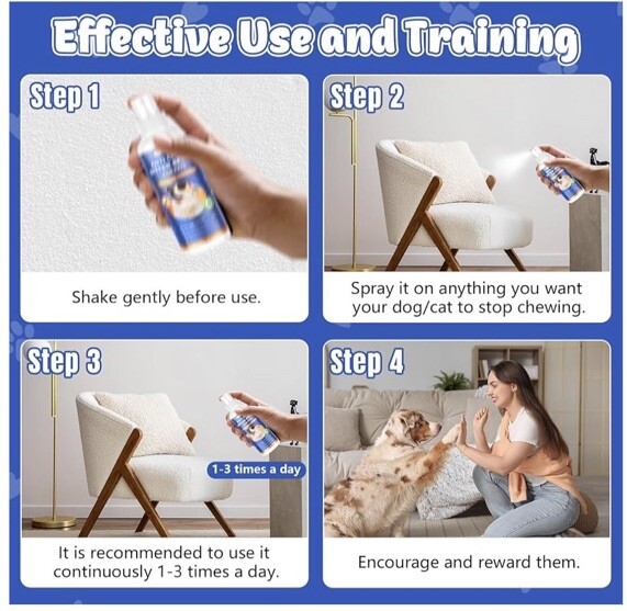 Bitter Apple Spray for Dogs