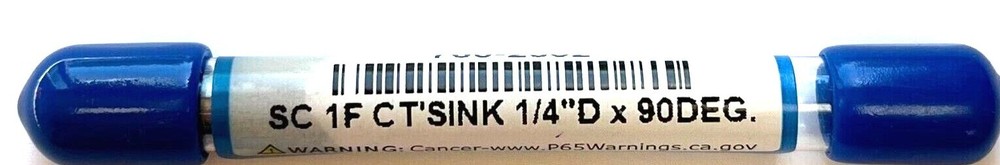 1/4" 90 DEGREE SINGLE FLUTE SOLID CARBIDE COUNTERSINK - OSG 700-2502