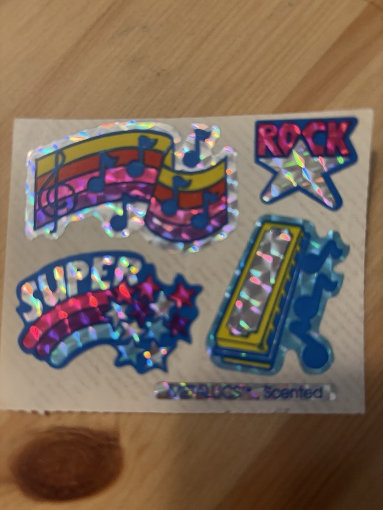 Vintage Metallic Sticker Sheets