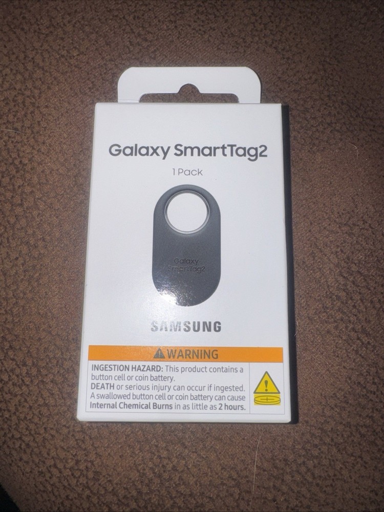 SAMSUNG Galaxy SmartTag2, Bluetooth Tracker, Smart Tag 2023, 1 Pack, Black