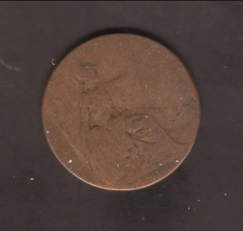 1913 Great Britain 1/2 Penny Britannia