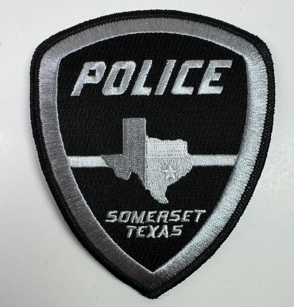 Somerset Police Texas TX Patch P3