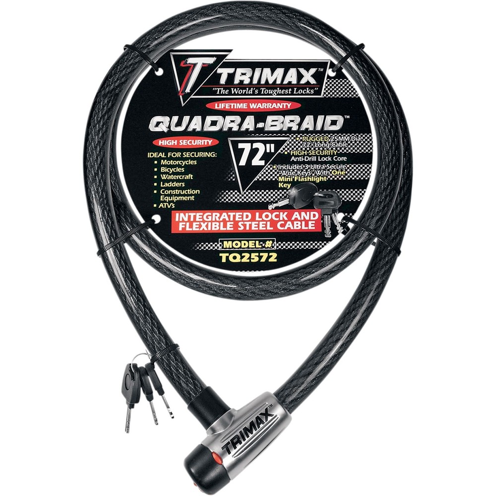 Trimax Quad Braid Lock - 72" TQ2572