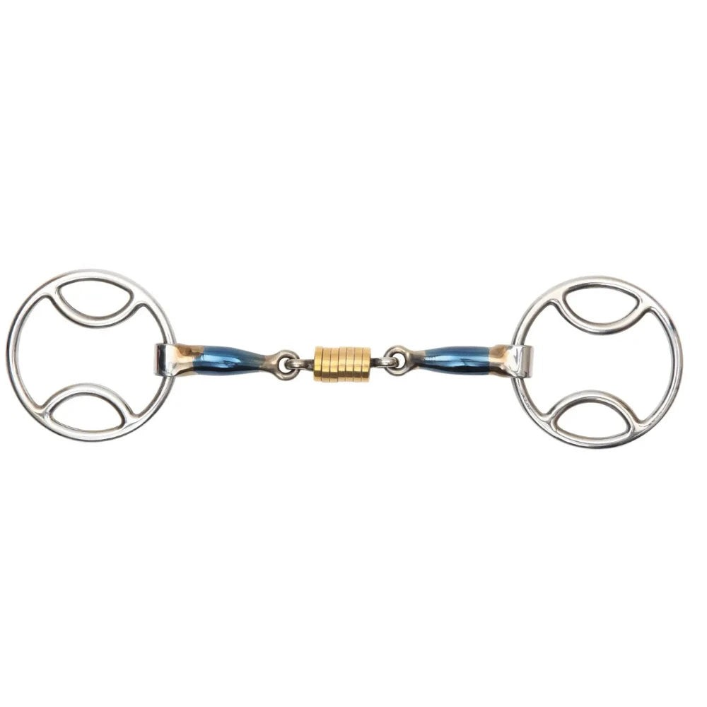 Shires Blue Sweet Iron Bevel with Roller Link