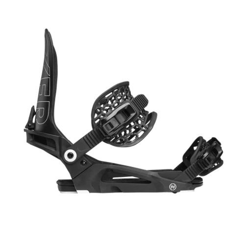 Nidecker Kaon Snowboard Bindings, Black, Medium