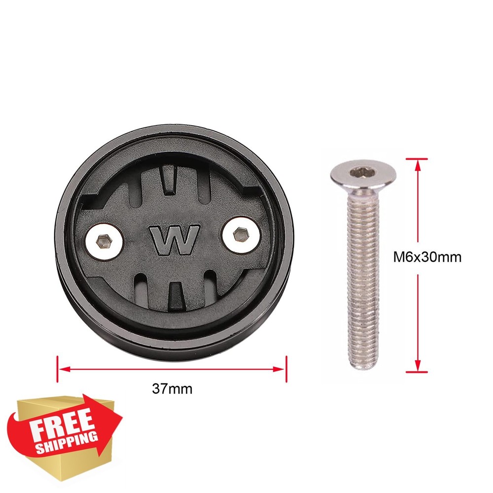 BSSOK Bike Computer Mount Stem Cap Holder for Wahoo Roam Elemnt Bolt