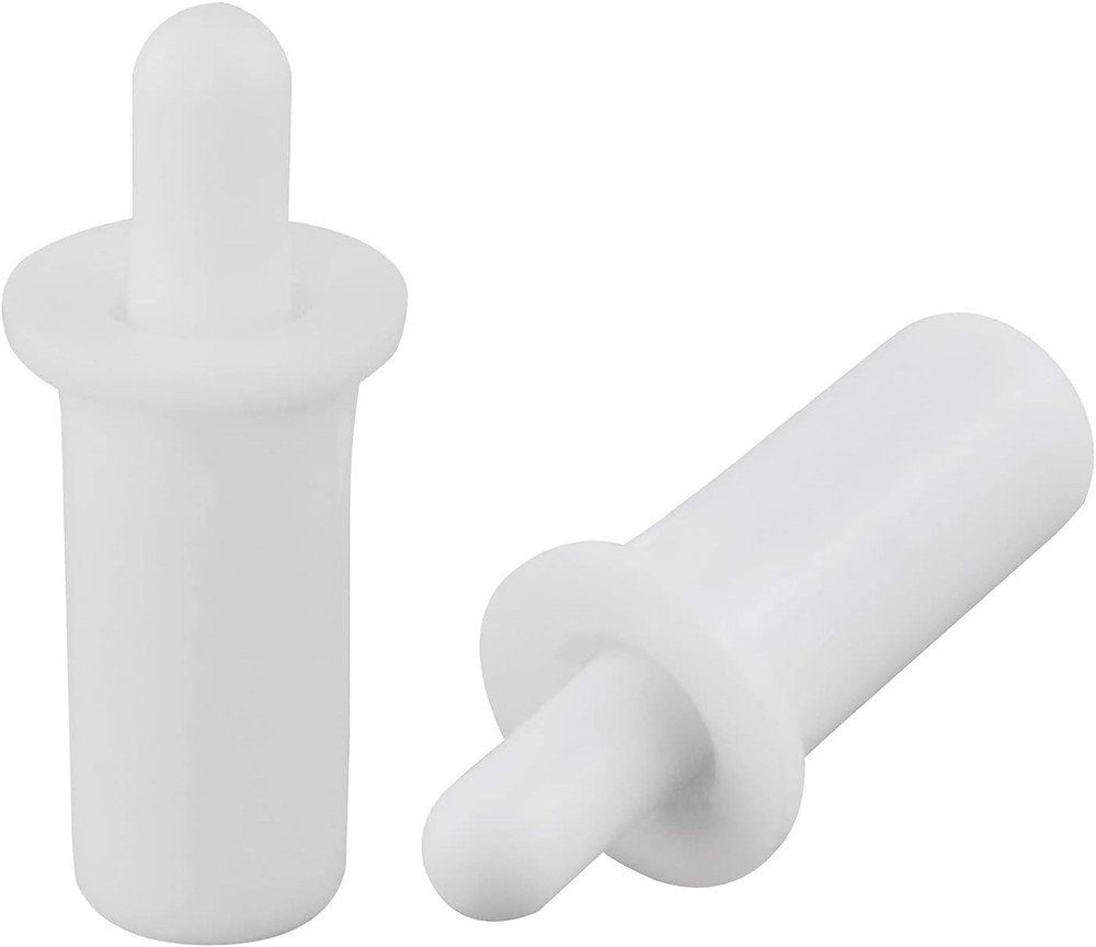 Durable 20PCS White Louver Spring Pins - Rust Resistant Maintenance Solution