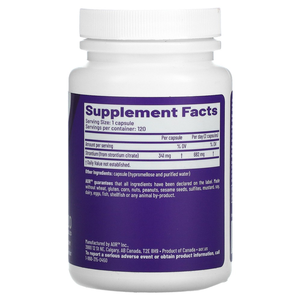 Strontium Support II, 120 Capsules