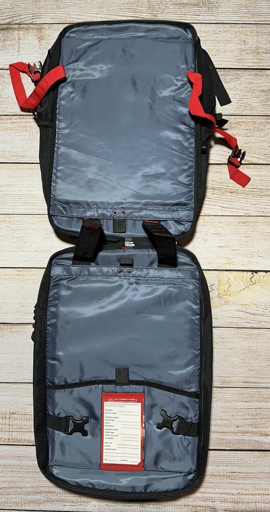 Leatherback Gear Bulletproof Backpack Black Traveling