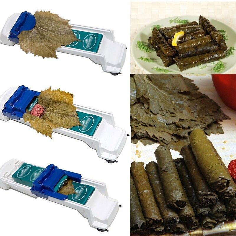1pc Vegetable Meat Rolling Machine Grape Leaf Cabbage Wrapper Kitchen Tool Pros