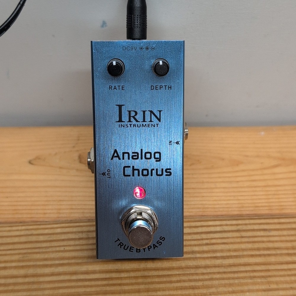 Irin Analog Chorus Guitar Pedal  Effect Metal Case