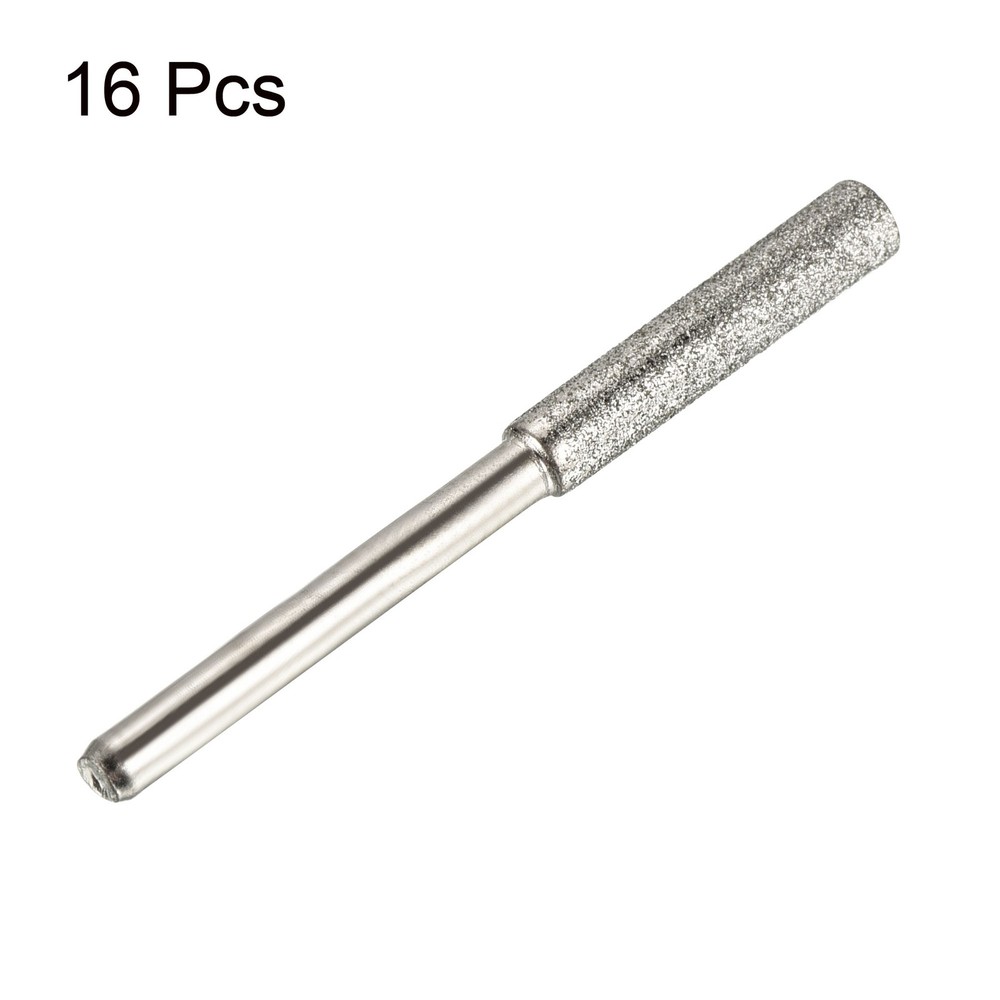 16pack 5/32" Diamond Chainsaw Sharpener Sharpening Stone Grinding File Tool