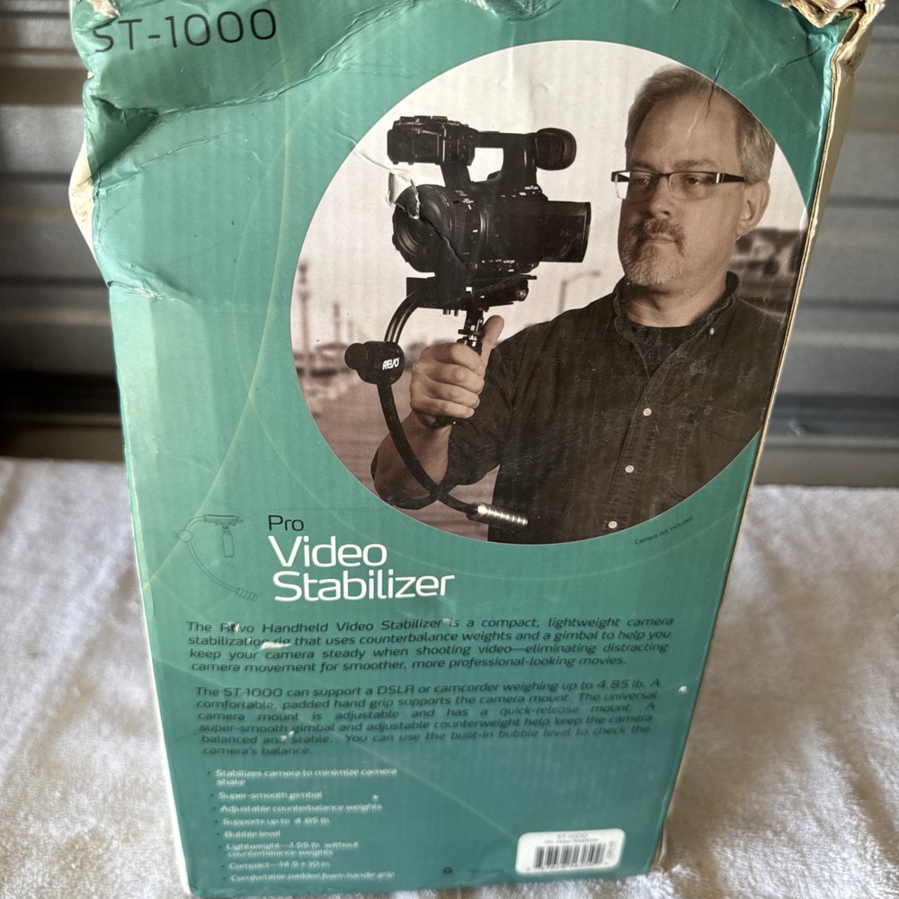 REVO Support Rig SR-1000 Camera video Stabilizer