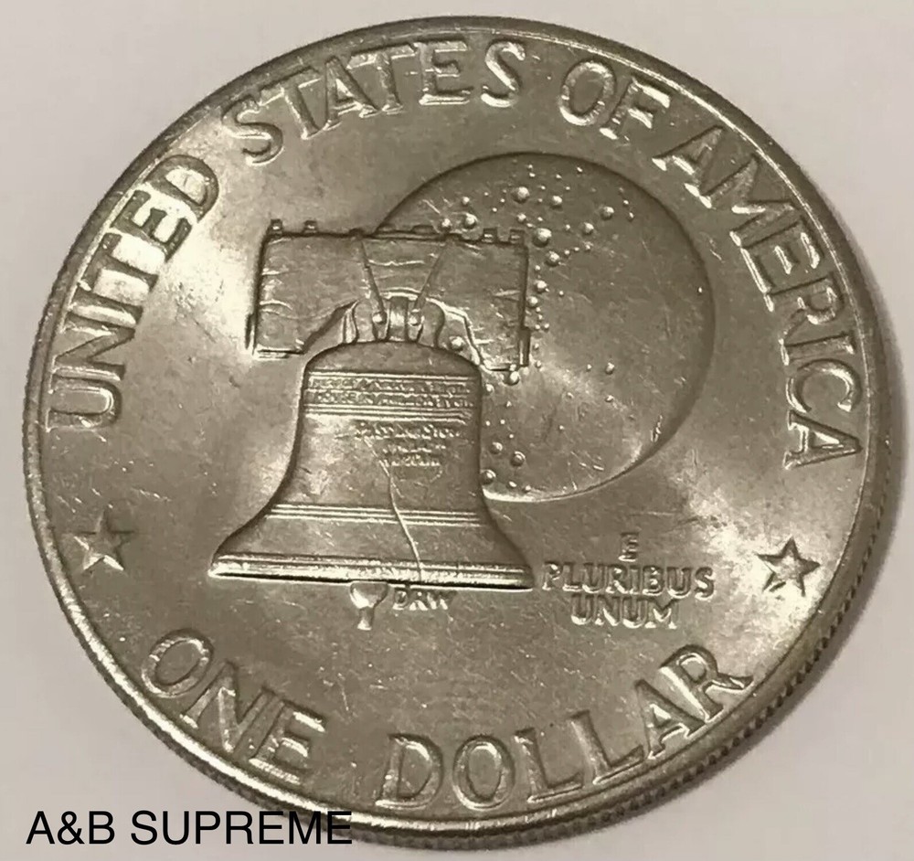 1976 Eisenhower Dollar Au Uncirculated Bicentennial