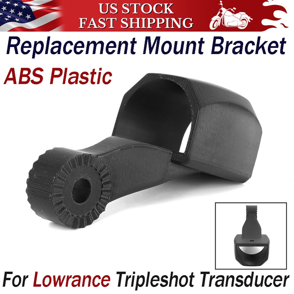 Upgrade For Lowrance Tripleshot Transducers Replacement Reinforced Mount Bracket