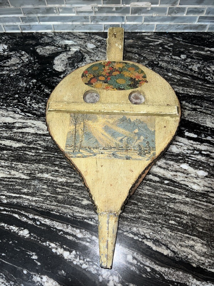 Antique Fireplace Bellow