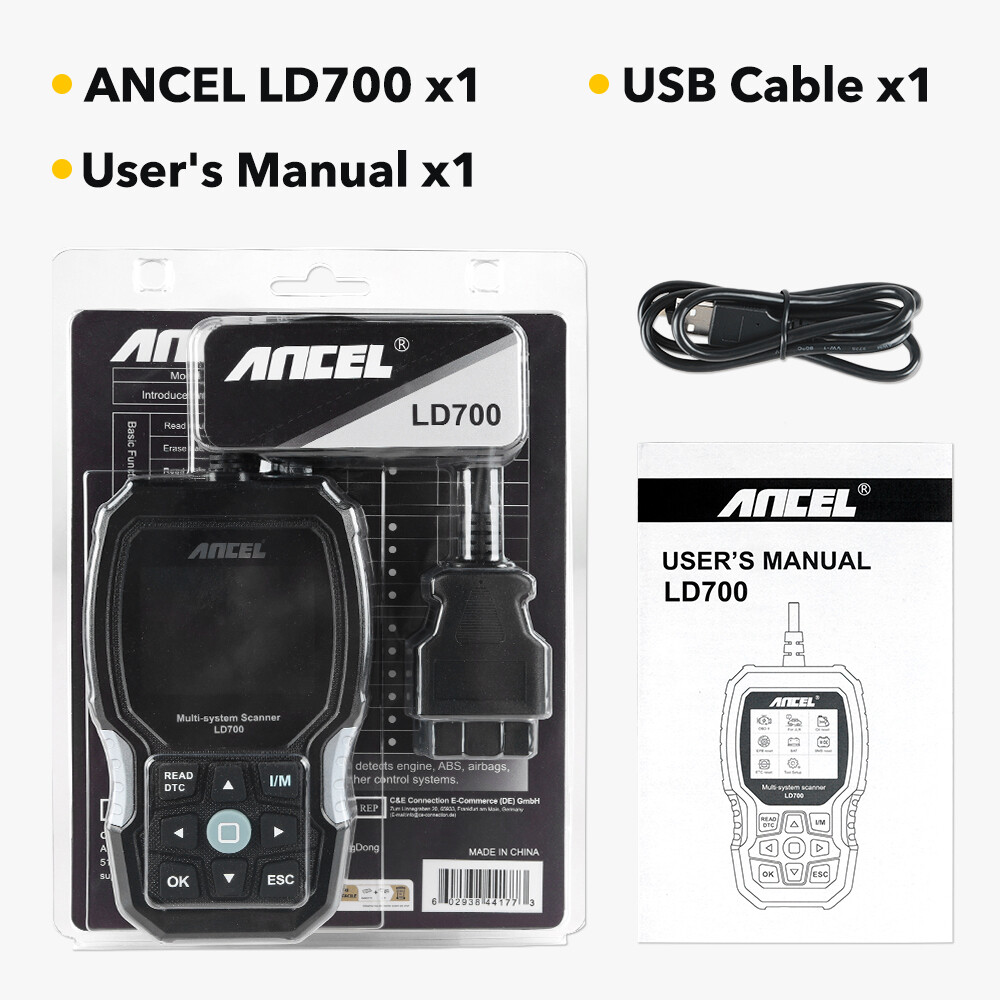 ANCEL LD700 For Land Rover & Jaguar OBD2 Code Reader Scanner Diagnostic Tool TPS